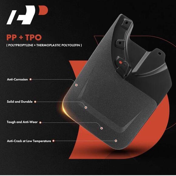 Splash Guards Mud Flaps 4 Mudguard Fender Flares Toyota Tacoma 2023 2024 NIB NEW - Picture 3 of 12